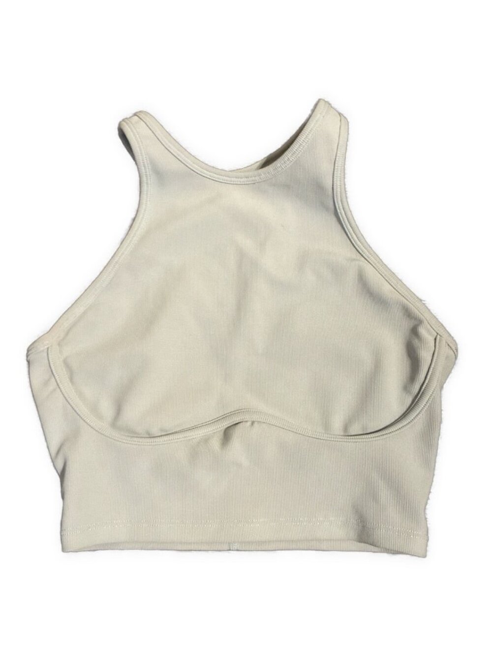 Ocean Pacific OP Women’s Solid Sky Blue Ribbed Racerback Sports Bra